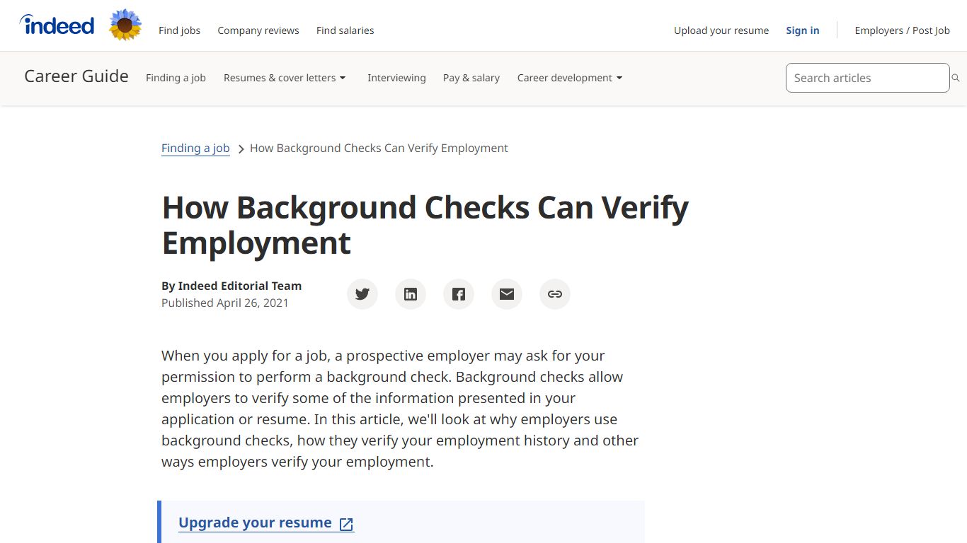 How Background Checks Can Verify Employment | Indeed.com